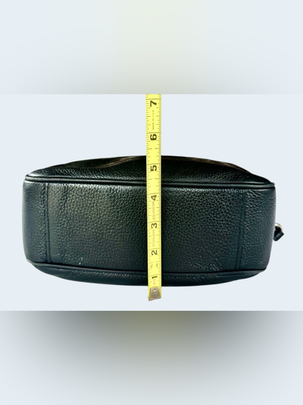 Coach Black Pebbled Leather Jes Crossbody Bag - Picture 11 of 16